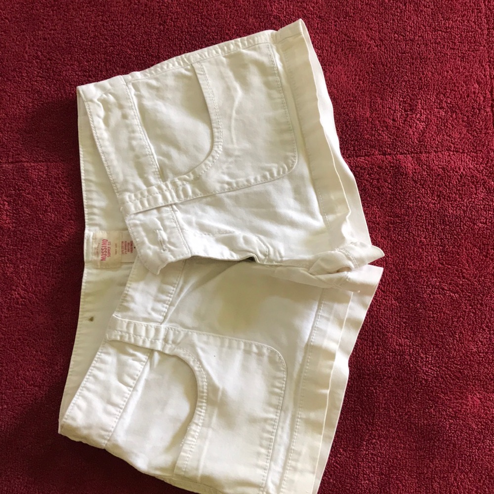 White shorts